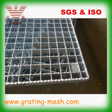 Serrated Insert Galvanized Steel Bar Grating for Walkway